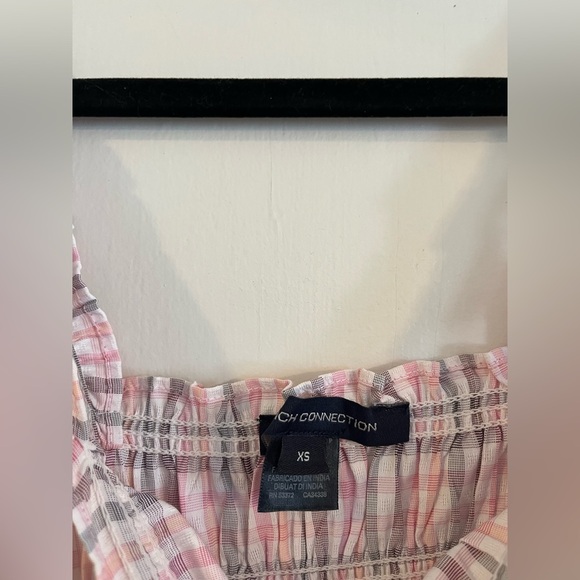 Cottagecore pastel plaid shirred maxi dress - Picture 11 of 12